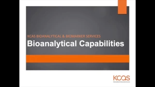 KCAS Bioanalytical & Large Molecule Services (Part 01)