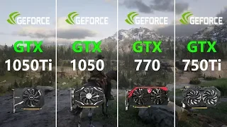 GTX 1050 Ti vs GTX 1050 vs GTX 770 vs GTX 750 Ti Test in 7 Games