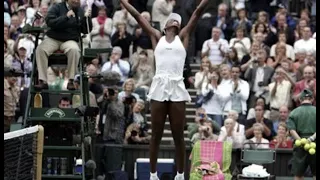 Venus Williams vs Maria Sharapova Wimbledon 2005 SF 1ST SET (NBC coverage)