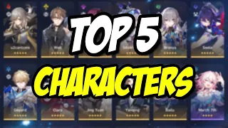 The TOP 5 Free to play Characters to build in Honkai: star rail