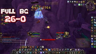 26-0 Full BG MM Hunter (Top DMG) WotLK Solo PvP - Rakzo