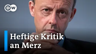 Aufregung über Friedrich Merz Falschaussagen zu Asylberwerbern | DW Nachrichten