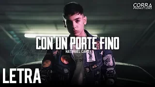 (LETRA) Iniciales AL “Porte Fino” - Natanael Cano [2019]