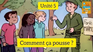 Unité 5: La forêt/ Dialogue1: comment ça pousse?/ Mes apprentissages en français 4 AEP
