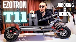 Trotineta Electrica de LUX - CU BATERIE DETASABILA | EZOTRON T11 | UNBOXING & REVIEW