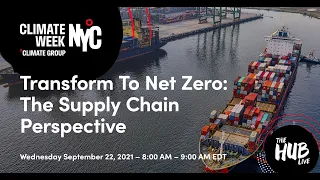 Transform To Net Zero: The supply chain perspective