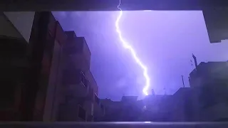 Best Lightning Strike Compilation #4 - My Top 50 lightning strikes in Italy