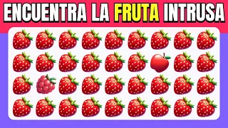 Encuentra el INTRUSO - Edicion Frutas 🍏🥑🍓 30 Niveles Facil, Medio, Dificil