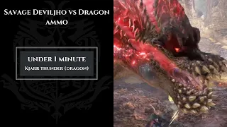 [MHWI] How to Capture Deviljho in Under 1 Minute!