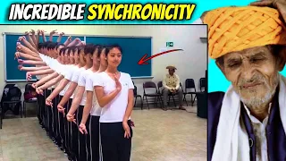 Villagers React To Incredible Synchronicity That Looks Like a Glitch in the Matrix ! Tribal People