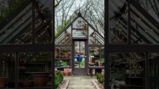Goodbye Winter ❄️🏡 Happy Spring Gardening Everyone! 🧑🏻‍🌾🌷🥬 #greenhouse