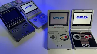 Nintendo Gameboy Advance SP (ips VS original display) 2022 review & gameplay - still worth it?