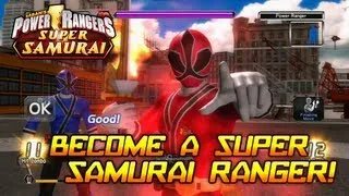 Power Rangers Super Samurai - X360 - Become a Super Samurai Ranger!