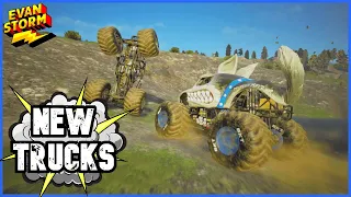 Mystery Monster Trucks 5 Collectibles: Trucks Unlocked at Camp Crushmore Monster Jam Steel Titans 2