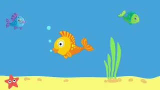 Заняття природа+ХПД (малювання) для дітей раннього віку на тему: "Рибки в акваріумі"