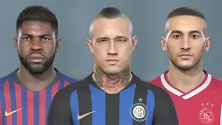PES2019 Data Pack 5.0 | All New and Updated Faces