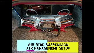 Air ride suspension, Air Management setup