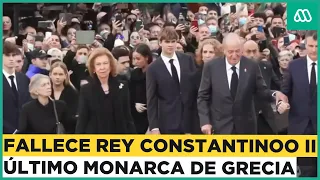 Fallece último rey de Grecia: Funeral de Constantino II reúne a monarquía española después de años