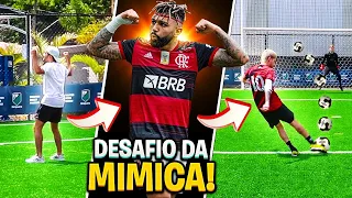 ACERTOU A MÍMICA, TEM QUE FAZER O GOL!! *Ft. BANHEIRISTAS