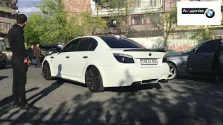Armenian BMW E60 exhaust sound