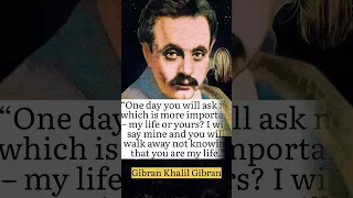 Gibran Khalil Gibran most inspiring quotes everyone should know|#quotes #shorts