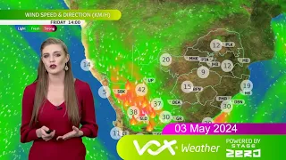 03 May 2024 | Vox Weather Forecast powered by Stage Zero