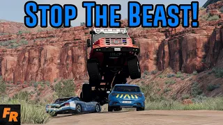 Stop The Beast - Rally Raid Truck - BeamNG Drive Multiplayer