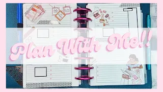 Plan With Me! | Horizontal Layout | Half- Letter Planner