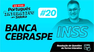 #020 - Resolvendo questões CEBRASPE (INSS) - Sidney Martins