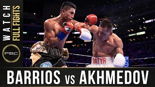 Barrios vs Akhmedov FULL FIGHT: September 28, 2019 - PBC on FOX
