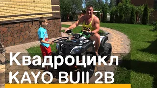Обзор Квадроцикл Kayo Bull 2B