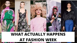 what really happens at fashion week