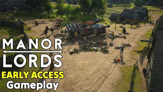 LIVE | I have made a BIG mistake... Can we fix it? | MANOR LORDS Early Access Gameplay