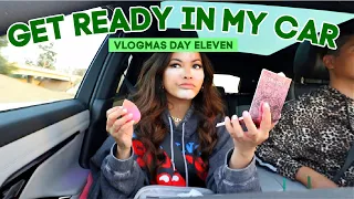 Get Ready In My Car With Me! Headed To Los Angeles | Vlogmas Day 11, 2020