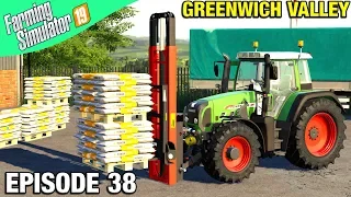 3 POINT FORKLIFT Farming Simulator 19 Timelapse - Greenwich Valley FS19 Ep 38