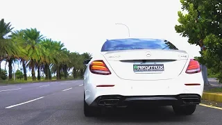 Mercedes-AMG E63 w/ ARMYTRIX Cat-Back Valvetronic Exhaust, Revs & Fly-Bys Sounds!