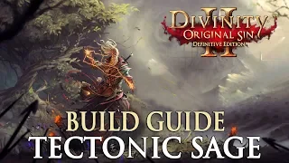 Divinity Original Sin 2 Definitive Edition Builds - Tectonic Sage