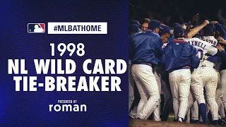 1998 NL Wild Card Tiebreaker (Giants vs. Cubs) | #MLBAtHome