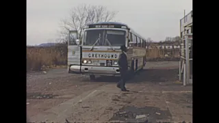 Americana 1960s: the Greyhound Bus archive footage