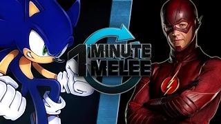 One Minute Melee - Sonic the Hedgehog vs The Flash (SEGA vs DC Comics)