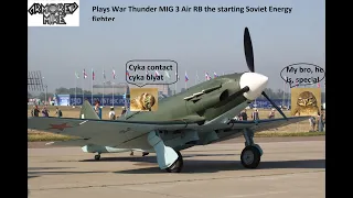 War Thunder: Mig 3 air RB the early Soviet energy fighter tutorial plane