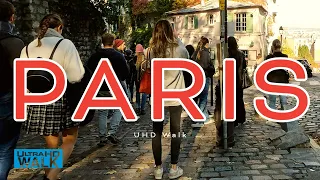 [5K] Paris Walk in Montmartre 🇫🇷 UHD 5K Walking Tour of Paris, France 18th arrondissement 🇫🇷