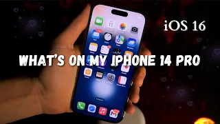 WHAT'S ON MY IPHONE 14 PRO 📲 | ASMR ITA (intense whispering)