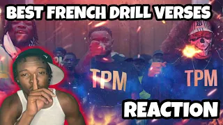 AMERICAN REACTS TO BEST FRENCH DRILL RAP VERSES (Part 2) [English Sub] REACTION