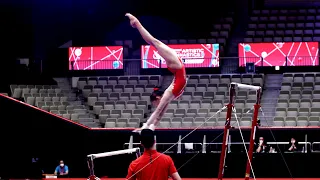 Luo Rui (CHN) Uneven Bars - 2021 World Championships - Podium Training