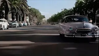 A Day in Los Angeles 1950's in color [60fps, Remastered] w/sound design added