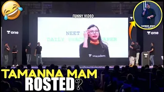 UNACADEMY TEACHERS ROSTED BY TANMAY BHAT ? AT UNACADEMY ONE LIVE EVENT || TANMAY BHAT UNACADEMY ONE