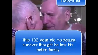 102-year-old Holocaust survivor meets nephew he never knew he had