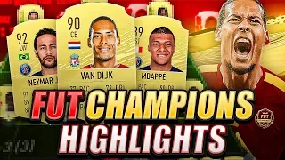 THE BEST NEW ICON IN FIFA 20! MY FUT CHAMPIONS HIGHLIGHTS! FIFA 20 Ultimate Team