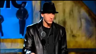 Eminem inducts Run DMC Rock and Roll Hall of Fame Inductions 2009